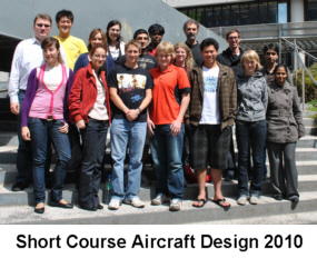Short Course Aircraft Design in 2010